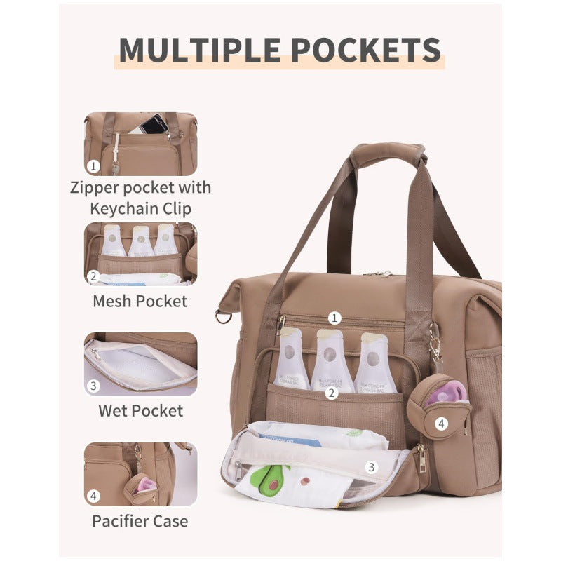 Multifunctional Travel Bag with Organizer Compartments Stornfield