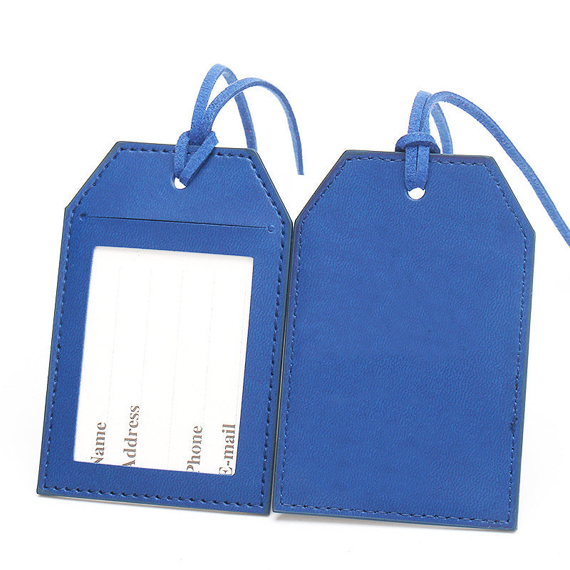 Premium Leather Travel Luggage Tag Stornfield