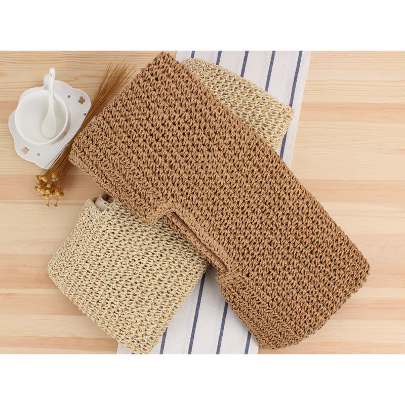 Handmade tote bag made of natural wicker Stornfield