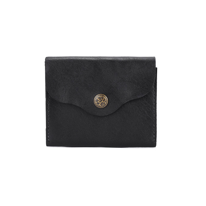 Vintage-Inspired Leather Card Holder