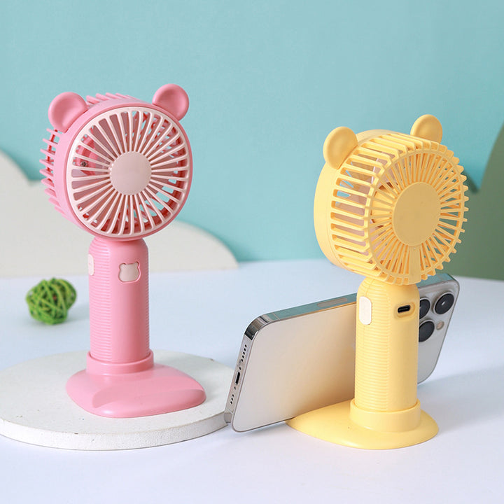 Unisex Portable Table Fan in Cute Bear Design Stornfield