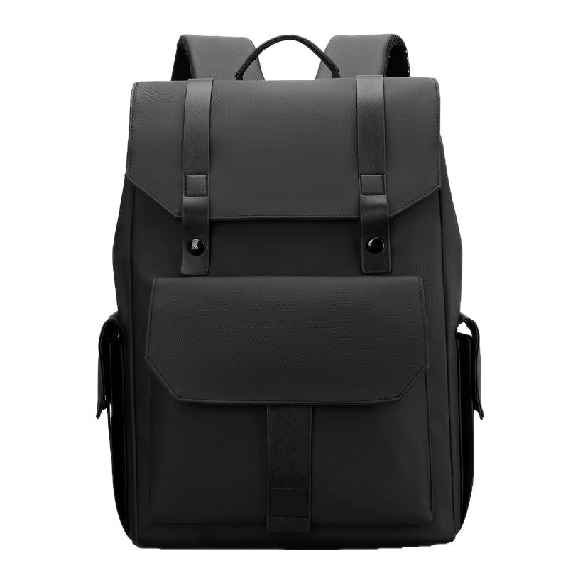Elegant backpack with numerous compartments and reinforced back Stornfield