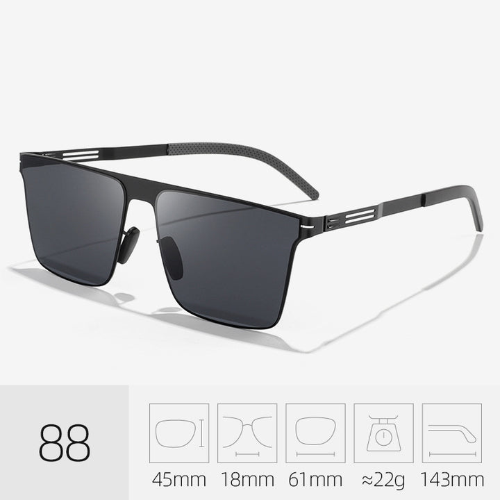 Modern Square Frame Sunglasses Stornfield