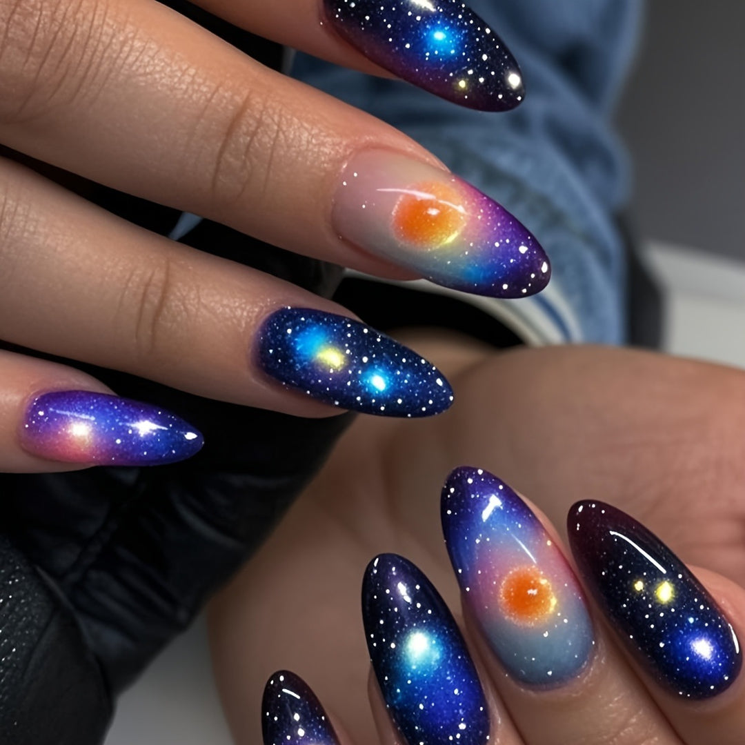Artificial Nails in Fascinating Galaxy Design Stornfield