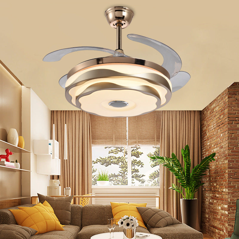Contemporary Ceiling Fan Light Fixture