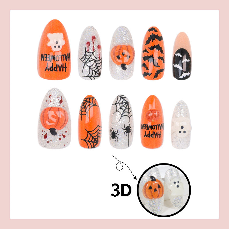 Artificial nail set with Halloween motifs Stornfield 1787560980