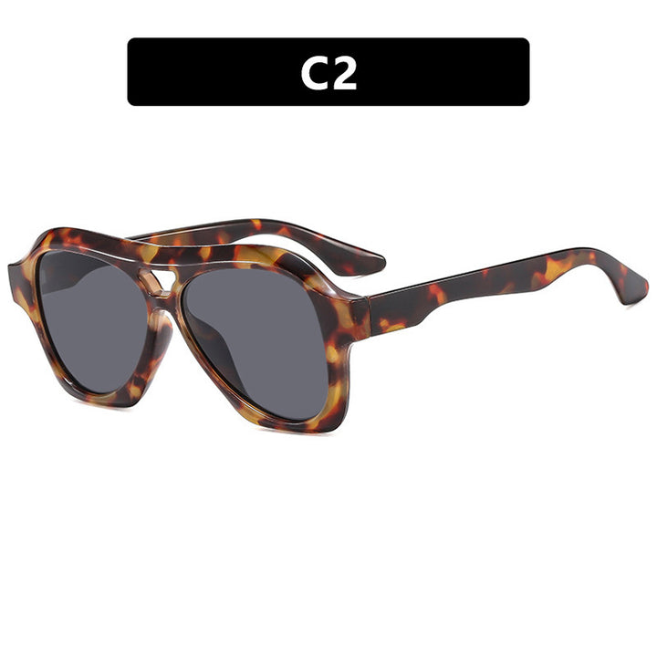 Women's fashionable sunglasses with unique design and protective UV filter Stornfield