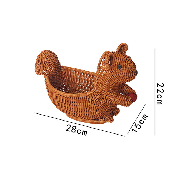 Decorative Woven Duck-Shaped Basket Stornfield