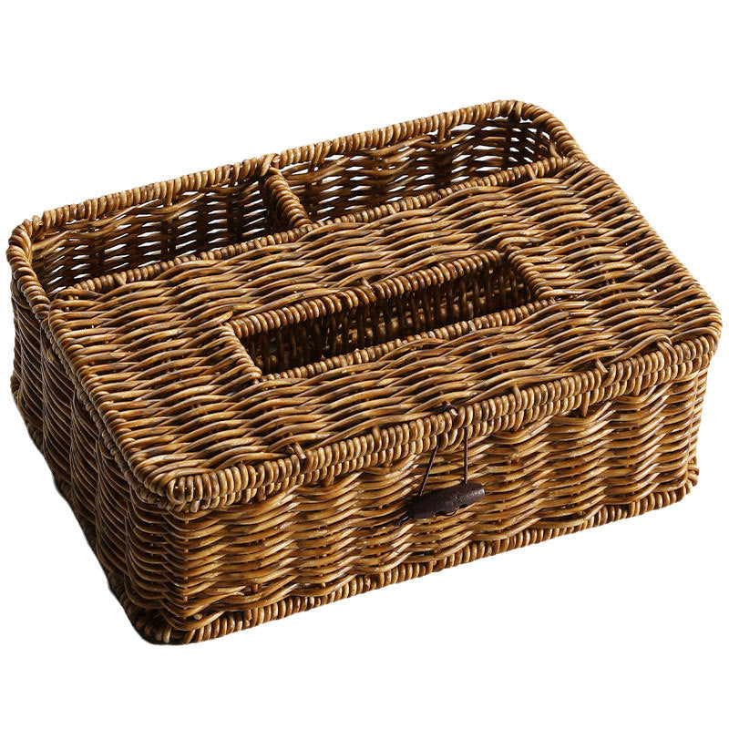 Woven Storage Organizer with Divided Compartments Stornfield