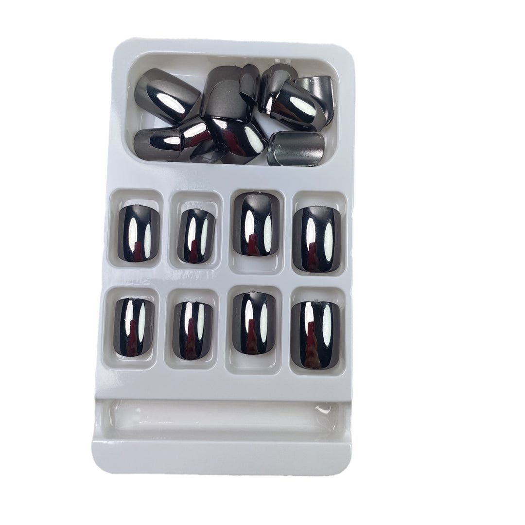 Premium Glossy Press-On Nail Set Stornfield