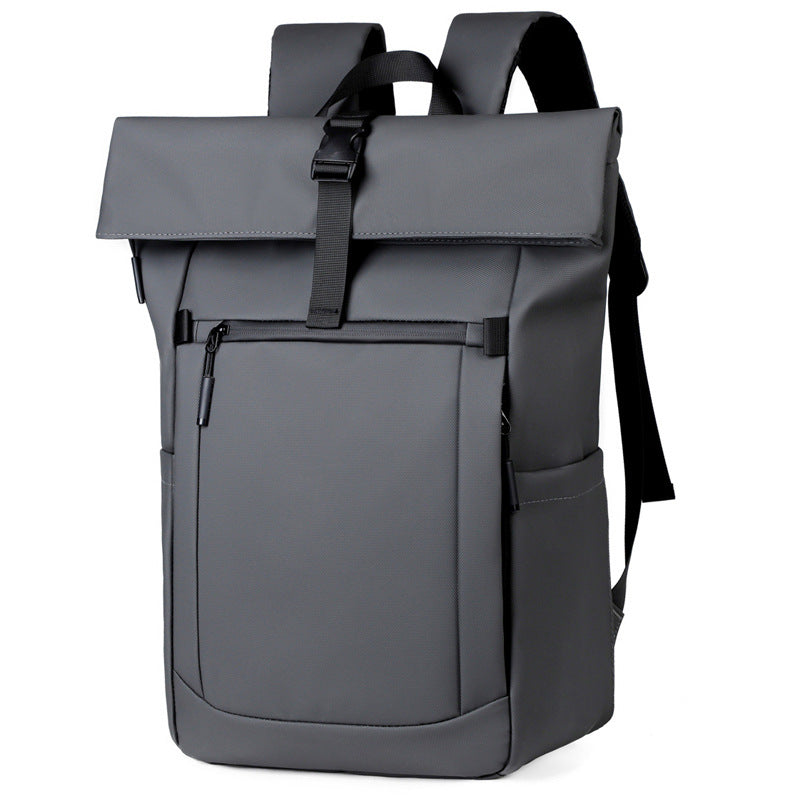 Versatile Roll-Top Travel Backpack
