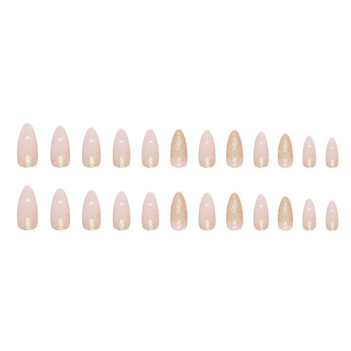 Elegant Glitter Gel Nail Tips Stornfield