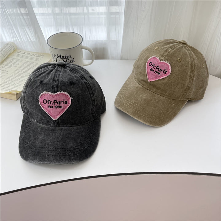 Women's Vintage-Inspired Embroidered Baseball Cap Stornfield