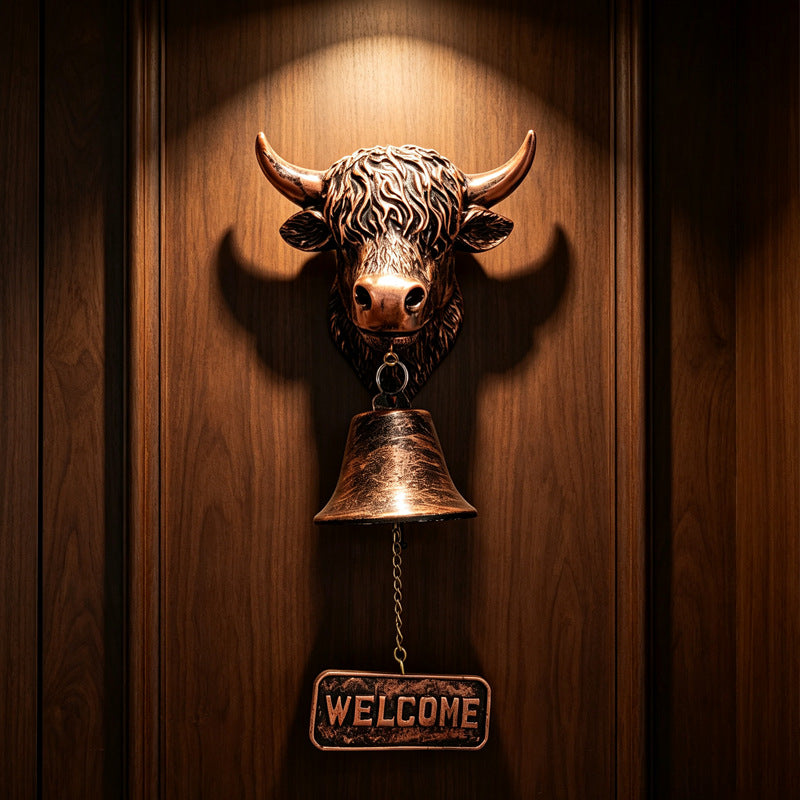 Decorative Wall-Mounted Welcome Bell