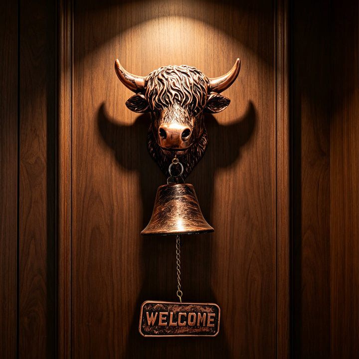 Decorative Wall-Mounted Welcome Bell