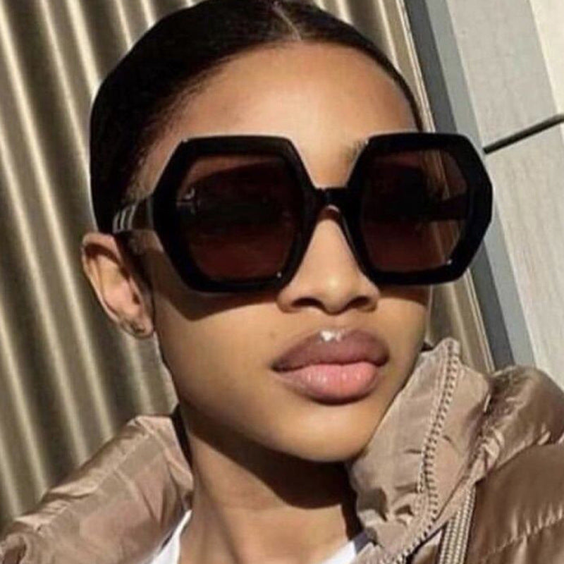 Women innovative hexagonal sunglasses Stornfield