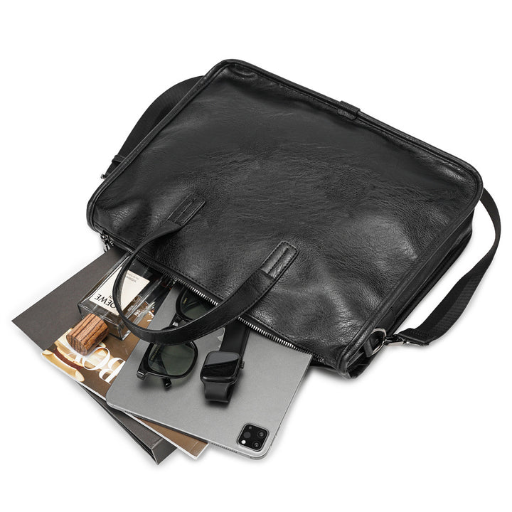 Briefcase Made of High-Quality Leather Stornfield