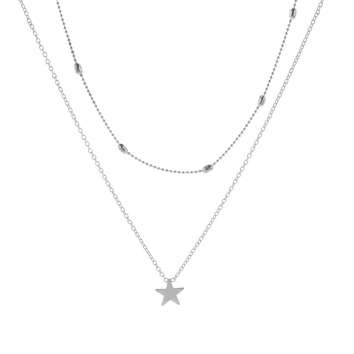 Heart-Shaped Charm Layered Necklace Stornfield