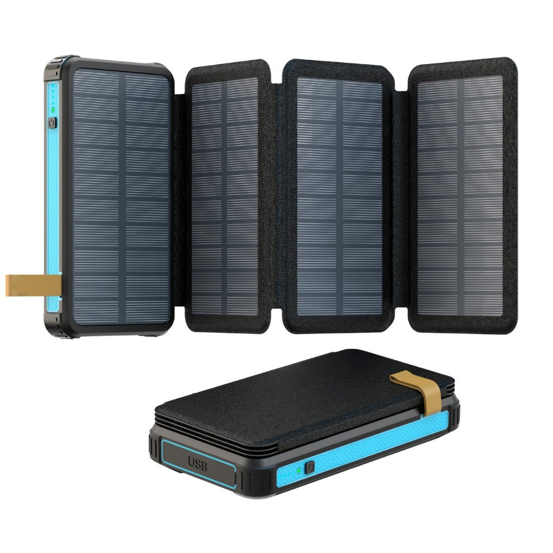 Solar-powered Power Bank with Fast Charging Function from Stornfield