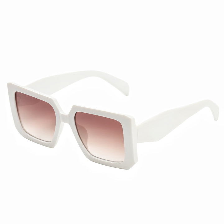 Women's fashionable oversized sunglasses in leopard print Stornfield