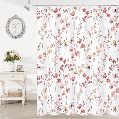 Floral Print Shower Curtain Stornfield
