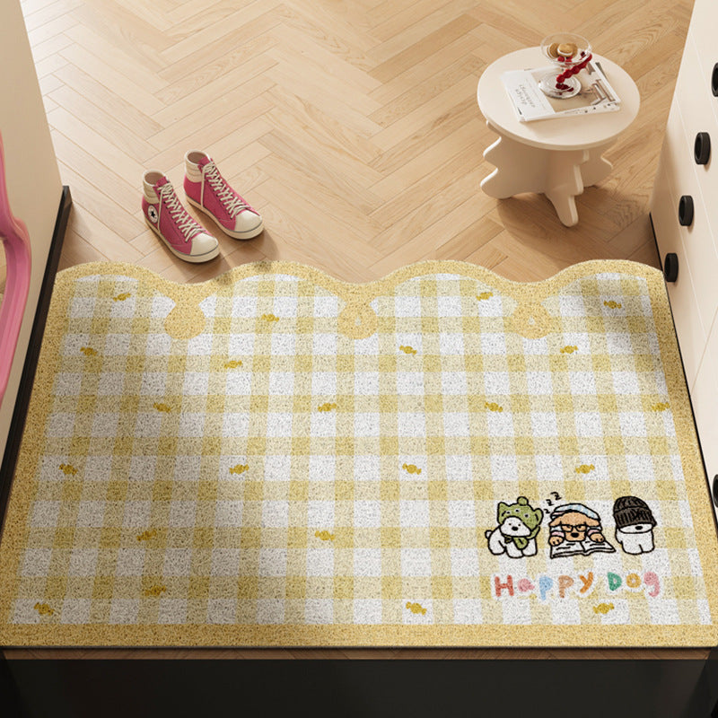 Cute Cartoon Welcome Mat for Home Entryway