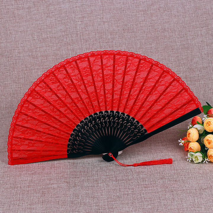 Ladies Filigree Lace Fan Stornfield