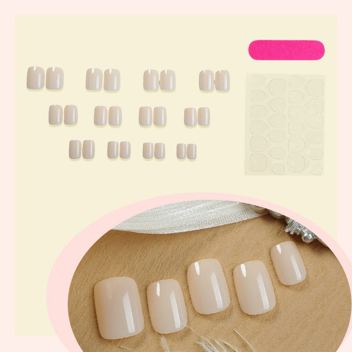 Artificial Nail Set with Smooth, Natural Finish Stornfield