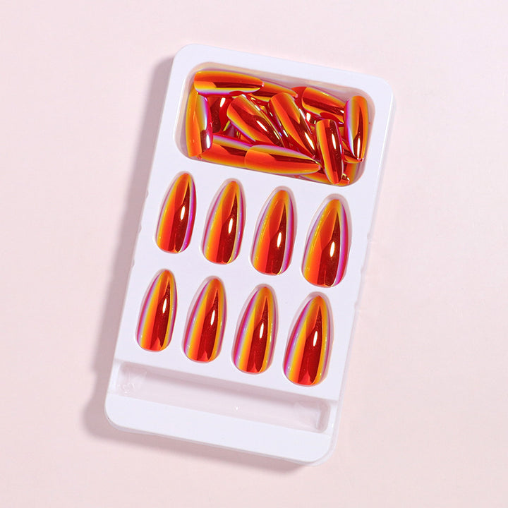 Artistic Gradient Press-On Nails Stornfield