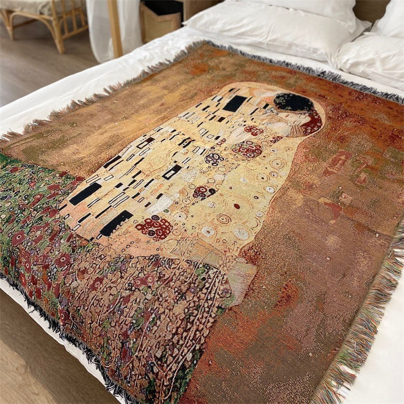 Artistic Graphic Throw Blanket