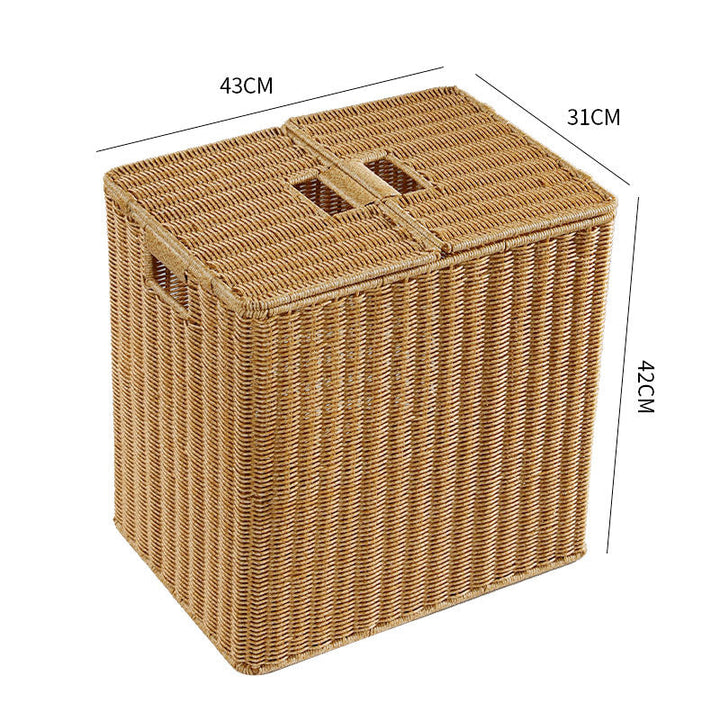 Handcrafted Woven Storage Chest Stornfield