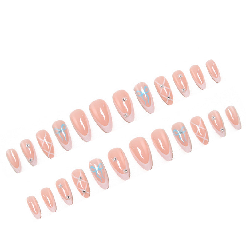 Elegant artificial nails with floral and decorative details Stornfield