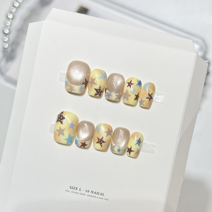 Artistic Starry Nail Art Set