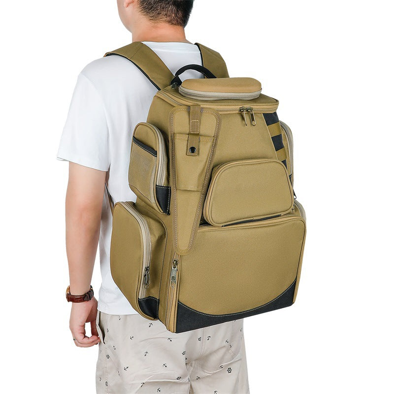 Multi-Compartment Fishing Tackle Backpack Stornfield