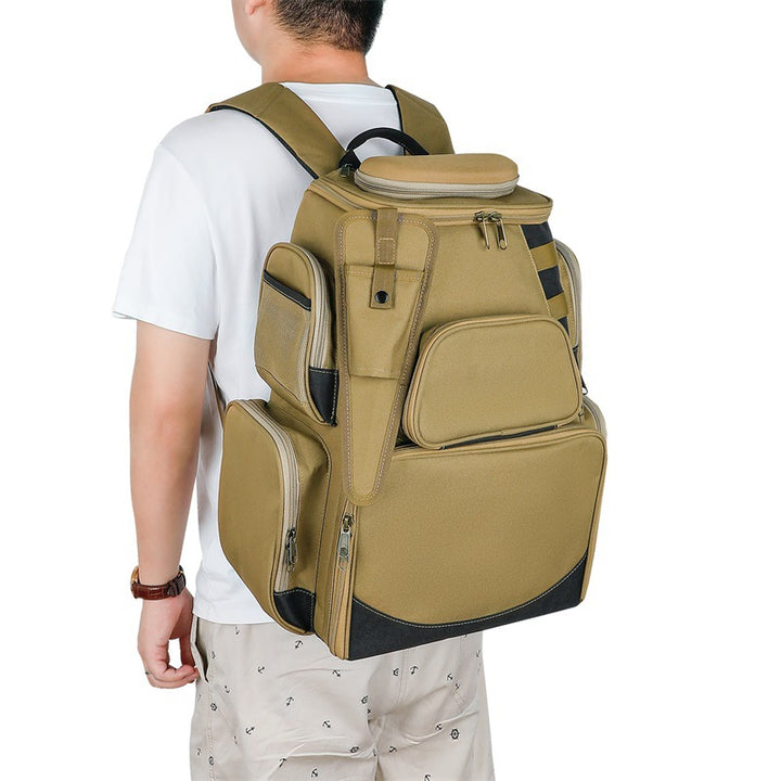 Multi-Compartment Fishing Tackle Backpack Stornfield