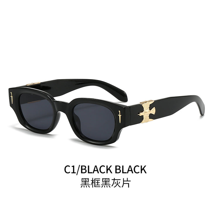 Women's fashionable sunglasses in exclusive tortoiseshell design with elegant metallic accents Stornfield