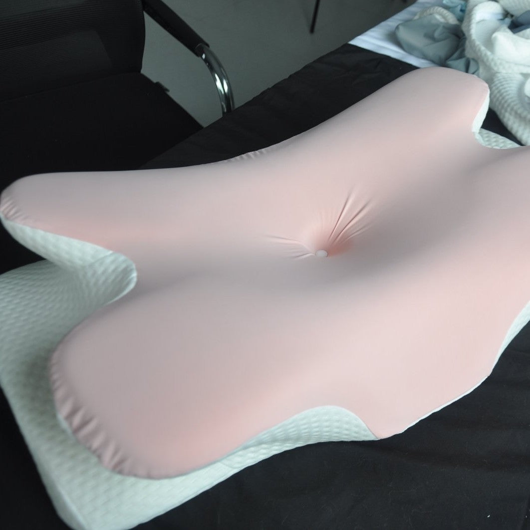 Ergonomic contour pillow with cooling surface Stornfield