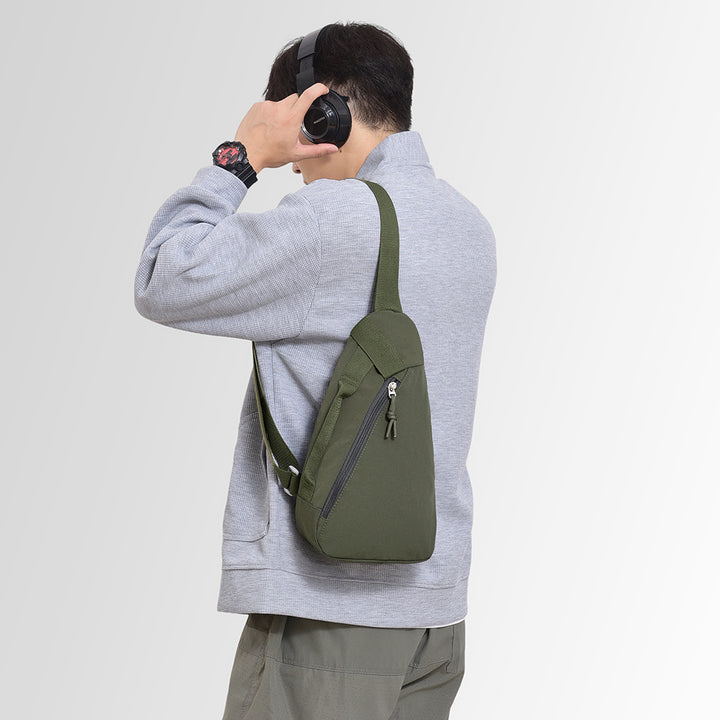 Sling bag with ergonomic design and additional compartments Stornfield
