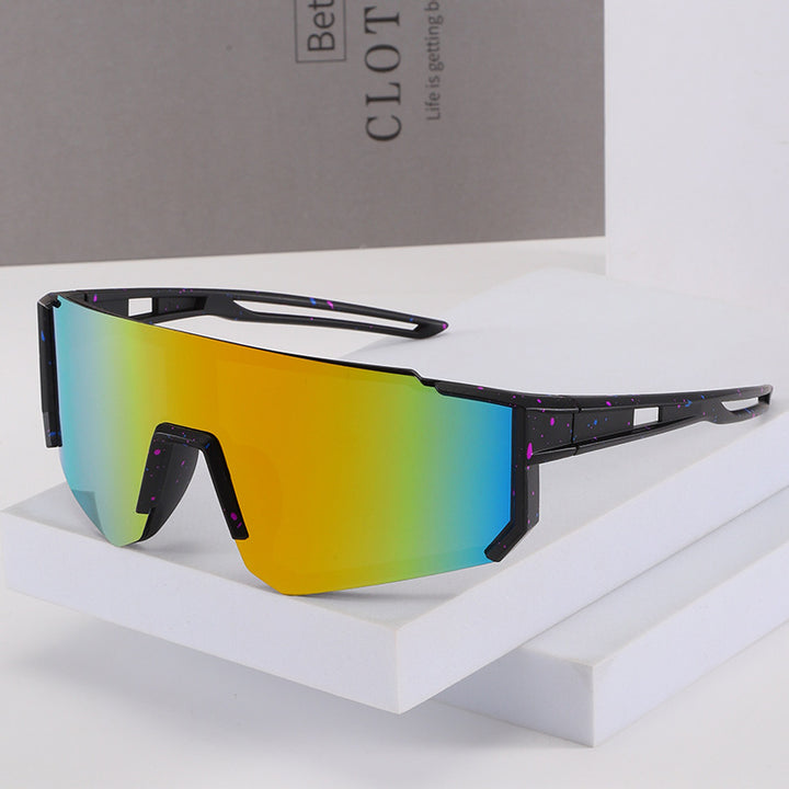 Men's Futuristic Oversized Shield Sunglasses Stornfield