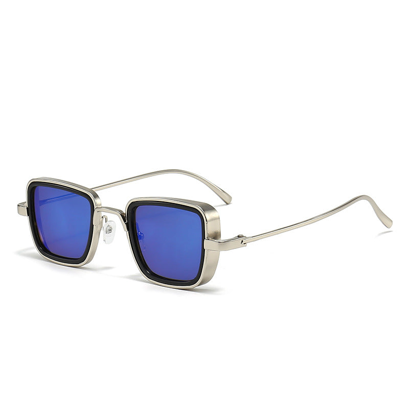 Women's stylish square sunglasses with elegant metal frame Stornfield