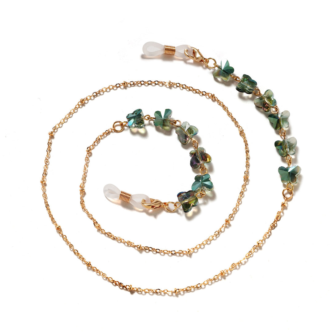 Floral Embellished Eyewear Chain Stornfield