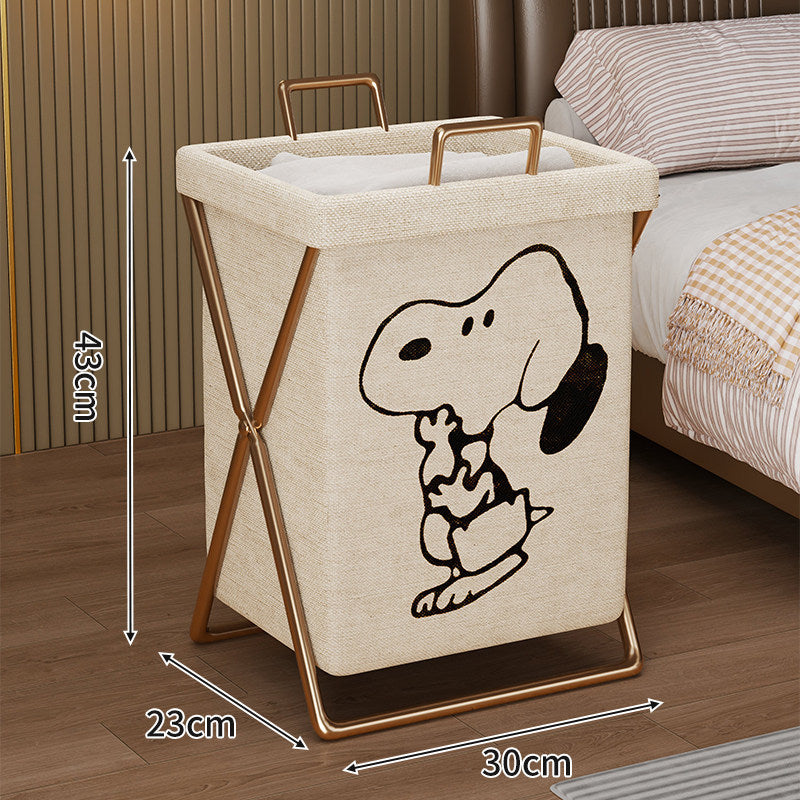 Collapsible Linen Laundry Hamper