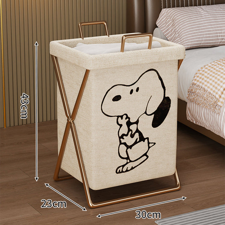 Collapsible Linen Laundry Hamper