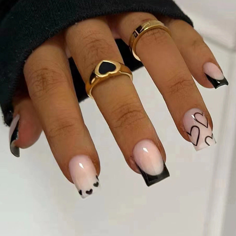 Heart-Inspired Press-On Nail Designs Stornfield