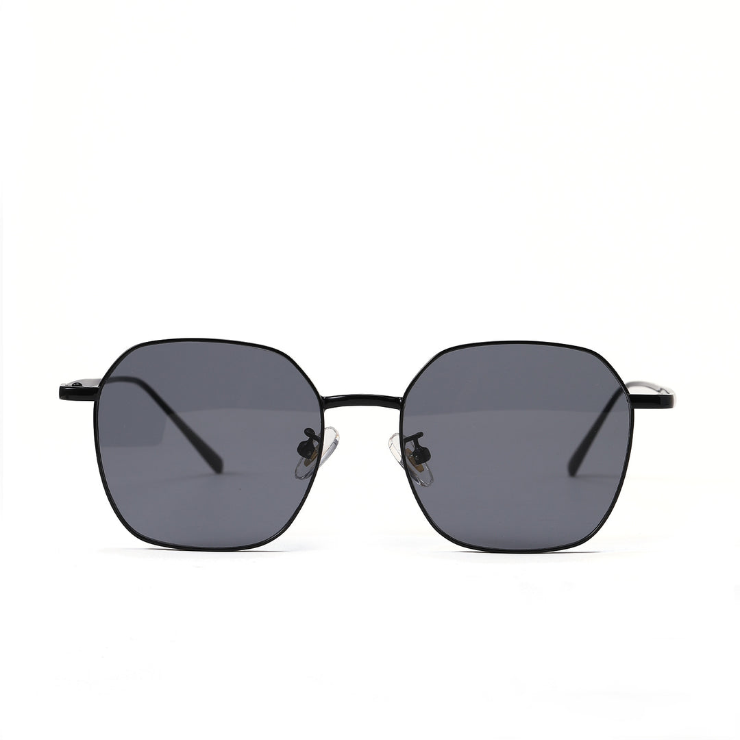 Women geometric sunglasses with modern metal frame Stornfield