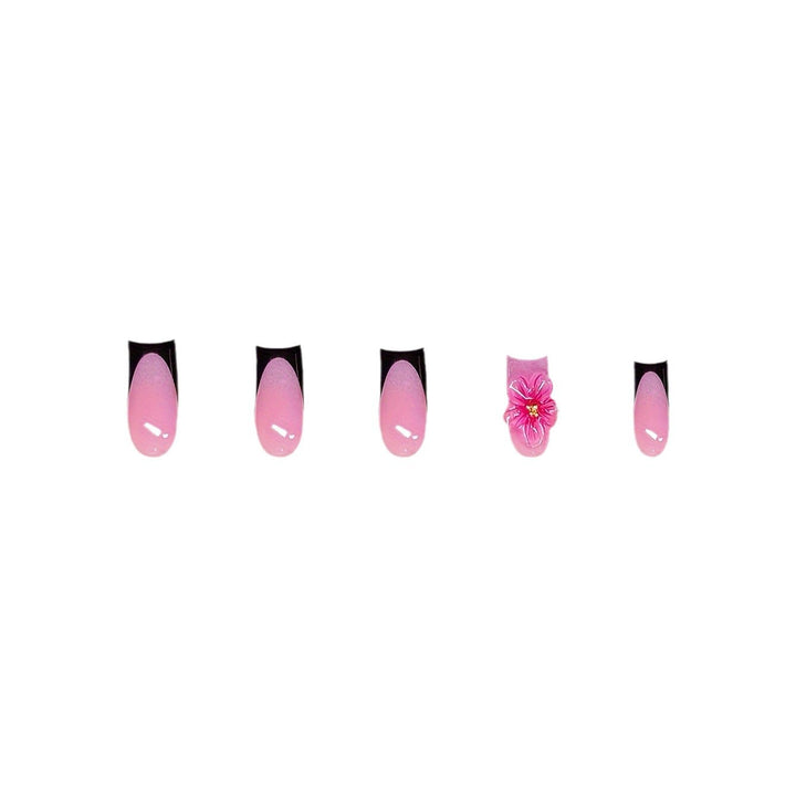 Floral Decorative Press-On Nail Art Stornfield