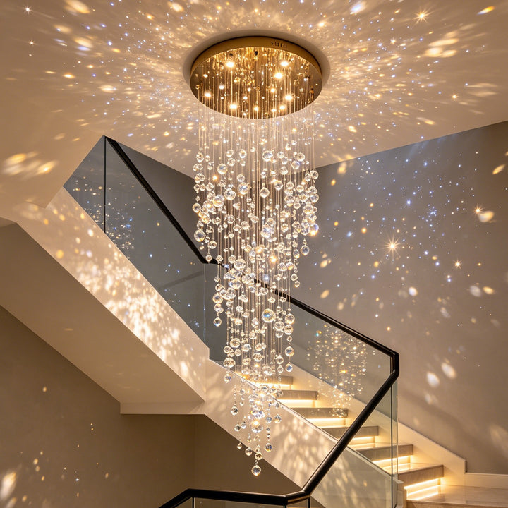 Crystal Waterfall Chandelier