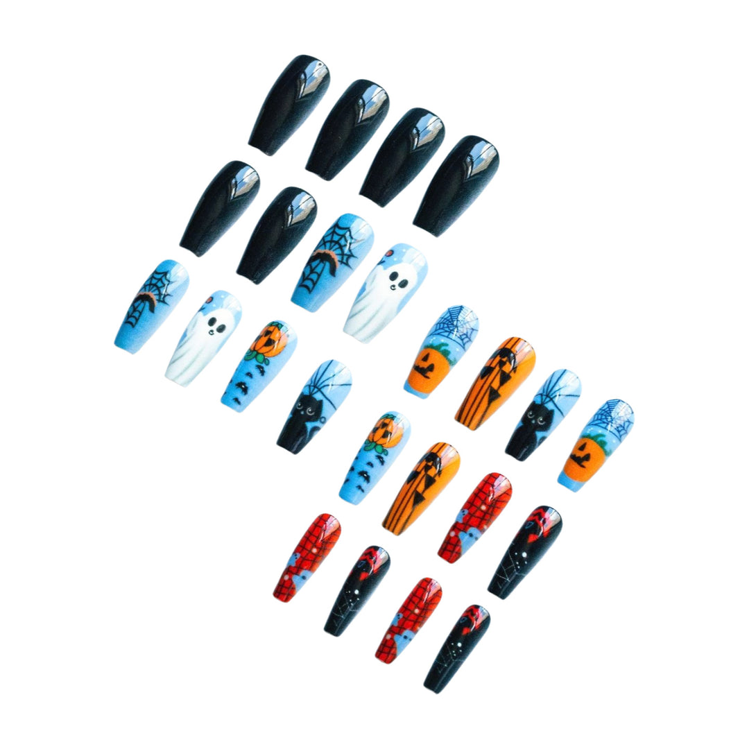 Halloween-Themed Nail Art Design Set