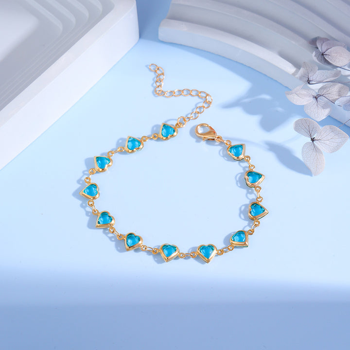 Heart-Shaped Charm Bracelet Stornfield