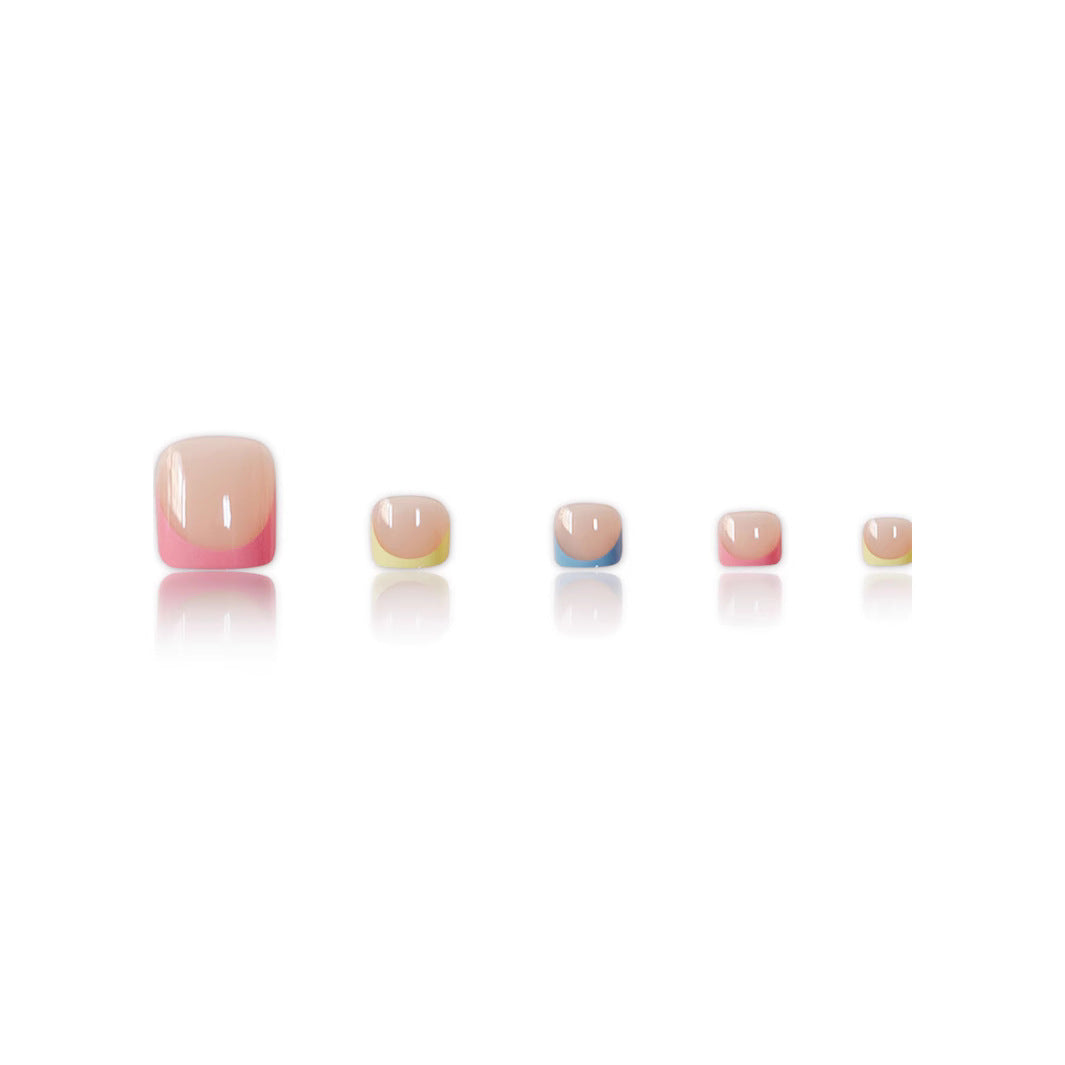 Decorative French Tip Nail Art Set Stornfield